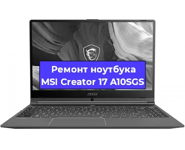Замена оперативной памяти на ноутбуке MSI Creator 17 A10SGS в Перми